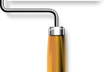 Rouleau pour vitrifier le sol