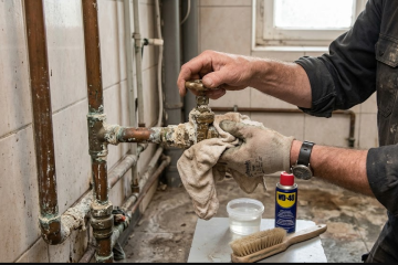 debloquer_vanne_d_arret_entartree