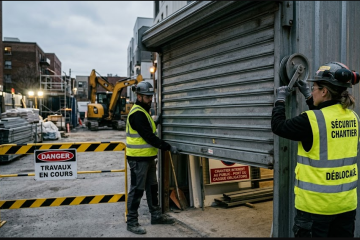 debocage_rideau_metallique_chantier