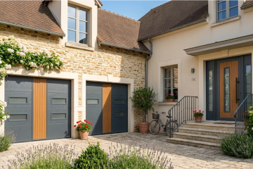 harmoniser_porte_garage_avec_porte_entree