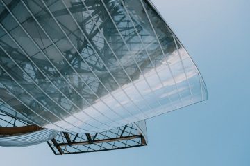 Structure autoportante vitrée